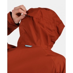 Kilpi Mamba M hneda YM0101KI panska lehka nepromokava outdoorova hardshell bunda 7