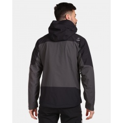Kilpi Mamba M tmave seda VM0101 panska lehka nepromokava outdoorova sbalitelna bunda 1