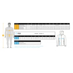 _Kilpi Mamba M tmave seda VM0101 panska lehka nepromokava outdoorova bunda zmereno