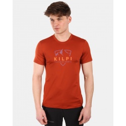 Kilpi Lismain-M hneda YM0302KIBRN panske funkcni outdoorove triko kratky rukav