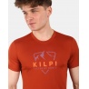 Kilpi Lismain-M hneda YM0302KIBRN panske funkcni outdoorove triko kratky rukav 2
