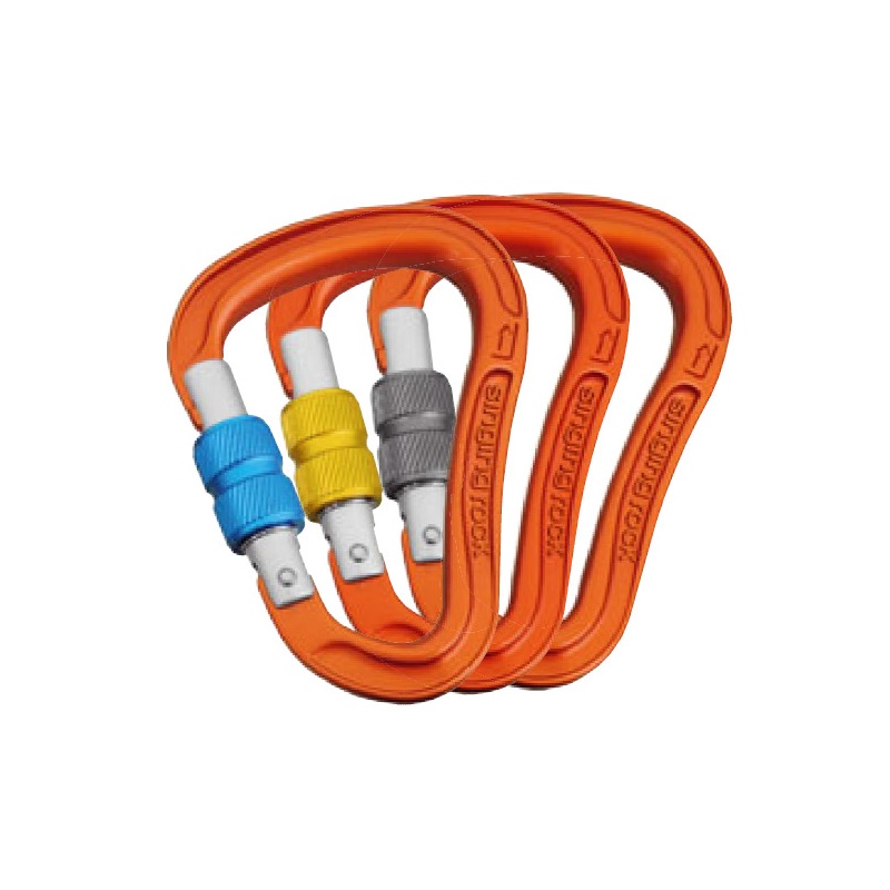 Singing Rock HMS Bora sroubovaci karabina 23 kN