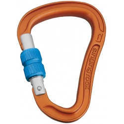 Singing Rock HMS Bora sroubovaci karabina 23 kN modra