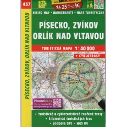 SHOCart 437 Pisecko, Zvikov, Orlik nad Vltavou  40 000