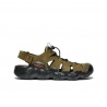 Keen Hyperport Fisherman LTHR M dark olive black panske outdoorove kozene sandaly