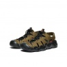 Keen Hyperport Fisherman LTHR M dark olive black panske outdoorove kozene sandaly 3