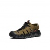 Keen Hyperport Fisherman LTHR M dark olive black panske outdoorove kozene sandaly 4