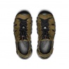 Keen Hyperport Fisherman LTHR M dark olive black panske outdoorove kozene sandaly 5