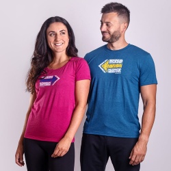 Progress Aroma KCT fuchsie damske triko kratky rukav s kavovou viskozou Cocarber 2