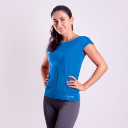 Progress Sigma modra damske funkcni rychleschnouci triko kratky rukav 3