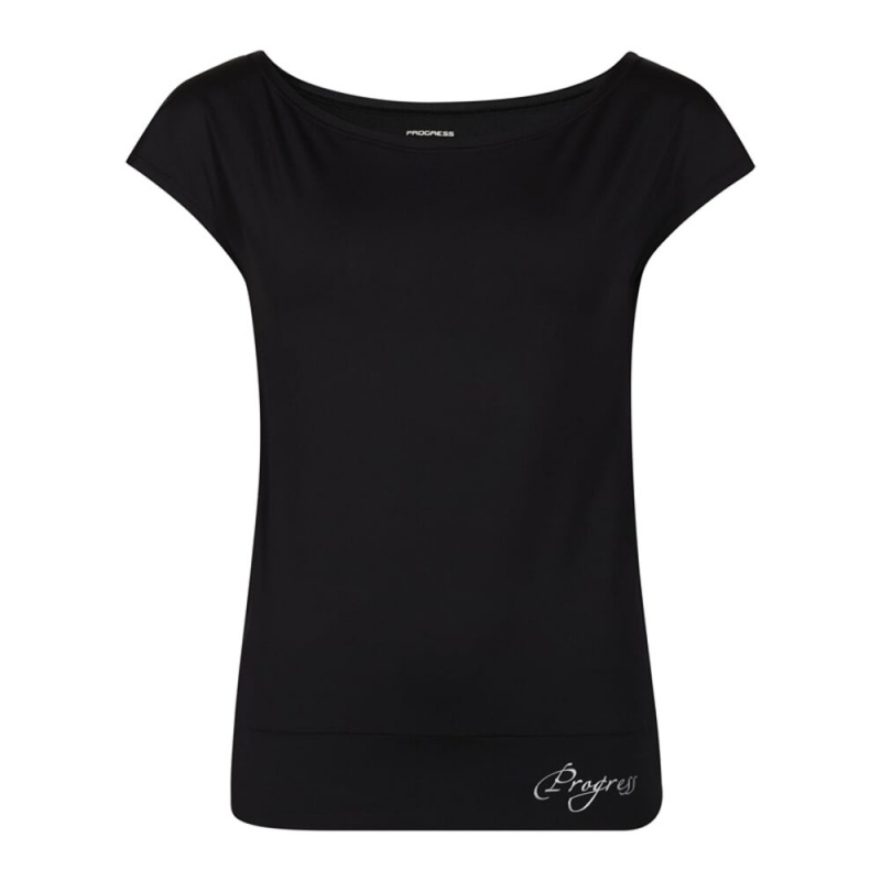 Progress Sigma cerna damske funkcni rychleschnouci triko kratky rukav