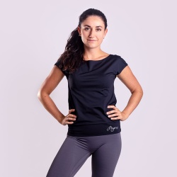 Progress Sigma cerna damske funkcni rychleschnouci triko kratky rukav 3