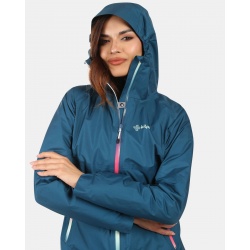 Kilpi Hurricane W tmave modra YL0102KIDBL damska lehka nepromokava bunda 2