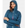 Kilpi Hurricane W tmave modra YL0102KIDBL damska lehka nepromokava bunda 2