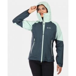 Kilpi HurricaneW tmave zelena YL0102KIDGN damska lehka nepromokava bunda 2