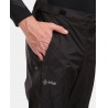 Kilpi Alpin M cerna WM0403KIBLK panske lehke sbalitelne nepromokave kalhoty 4