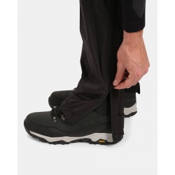 Kilpi Alpin M cerna WM0403KIBLK panske lehke sbalitelne nepromokave kalhoty 5