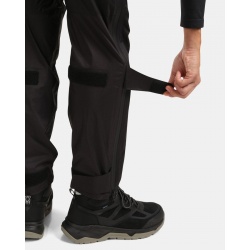 Kilpi Alpin W cerna WL0402KIBLK damske lehke sbalitelne nepromokave kalhoty 3