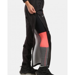 Kilpi Alpin W cerna WL0402KIBLK damske lehke sbalitelne nepromokave kalhoty 5