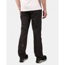 Kilpi Maules M cerna YM0402KIBLK panske lehke sbalitelne vodeodolne kalhoty 1