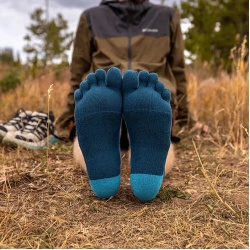 Injinji TRAIL Midweight Coolmax Mini-Crew midnight nizke prstove ponozky 4