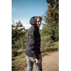 Husky Nakron M black cerna panska nepromokava trivrstva outdoorova bunda 3