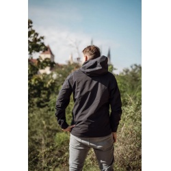 Husky Nakron M black cerna panska nepromokava trivrstva outdoorova bunda 4