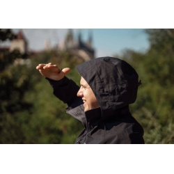 Husky Nakron M black cerna panska nepromokava trivrstva outdoorova bunda 6