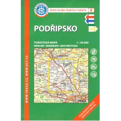 KcT 9 Podripsko 50 000 turisticka mapa