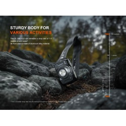 Fenix HL12R v20 nabijeci celovka interni akumulator USB dobijeni vodeodolna 12