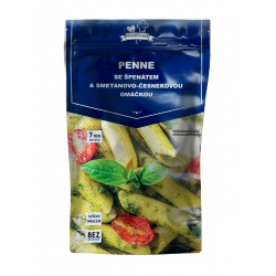 FDC Lyo Penne se spenatem a smetanovocesnek omackou  115g - mrazem susene jidlo 1 porce