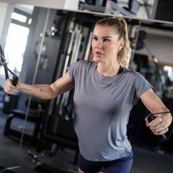 Progress Technica sedy melir damske funkcni rychleschnouci triko kratky rukav 3