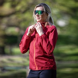 Progress Glider Lady jahodova damska lehka termoizolacni bunda vetrovka DWR 5