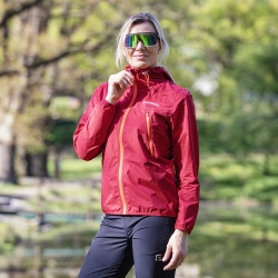 Progress Glider Lady jahodova damska lehka termoizolacni bunda vetrovka DWR 7
