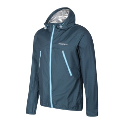 Progress Glider Man tmava petrol panska lehka termoizolacni bunda vetrovka DWR 1