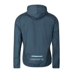 Progress Glider Man tmava petrol panska lehka termoizolacni bunda vetrovka DWR 2