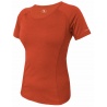 Jitex Kamada 801 Ts tmave oranzova damske triko kratky rukav Merino vlna