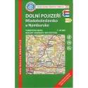 KČT 17 Dolní Pojizeří, Mladoboleslavsko a Nymbrusko 1:50 000 turistická mapa