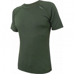 Jitex Ibrit 981 TSS tmava khaki panske triko kratky rukav Merino vlna