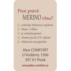 Jitex Ibriza 801 tmave cervena damske triko kratky rukav Merino vlna 3