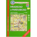 KČT 24 Hradecko a Pardubicko 1:50 000 turistická mapa