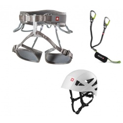 Ocun Via Ferrata Twist Shard Set ferratovy set s helmou Shard sedakem a brzdou Captur