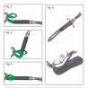 Ocun Via Ferrata Twist Shard Set ferratovy set s helmou Shard sedakem a brzdou Captur4