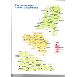 Michelin Benelux 1:150 000 autoatlas Belgie Nizozemi Lucemburska a severu Francie 1