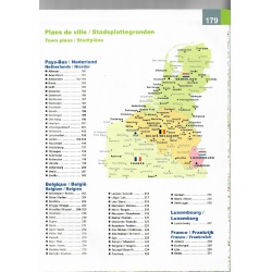 Michelin Benelux 1:150 000 autoatlas Belgie Nizozemi Lucemburska a severu Francie 2