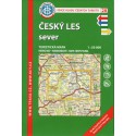 KČT 28 Český les sever 1:50 000 turistická mapa