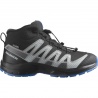 Salomon XA Pro V8 Mid WP J 477298 black monument detske nepromokave trekove boty