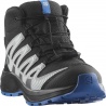 Salomon XA Pro V8 Mid WP J 477298 black monument detske nepromokave trekove boty 2
