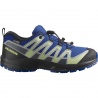 Salomon XA Pro V8 WP J 477296 nautical blue black detske nizke nepromokave boty