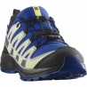 Salomon XA Pro V8 WP J 477296 nautical blue black detske nizke nepromokave boty 2